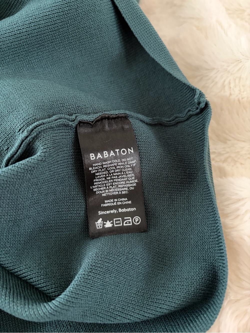 Babaton Sculpt Knit Crew Long Sleeve - Picture 6 of 7